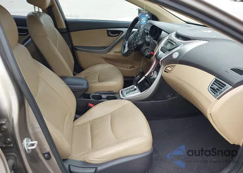 2012 Hyundai Elantra Limited из США, поврежденный, VIN 5NPDH4AE1CH149097